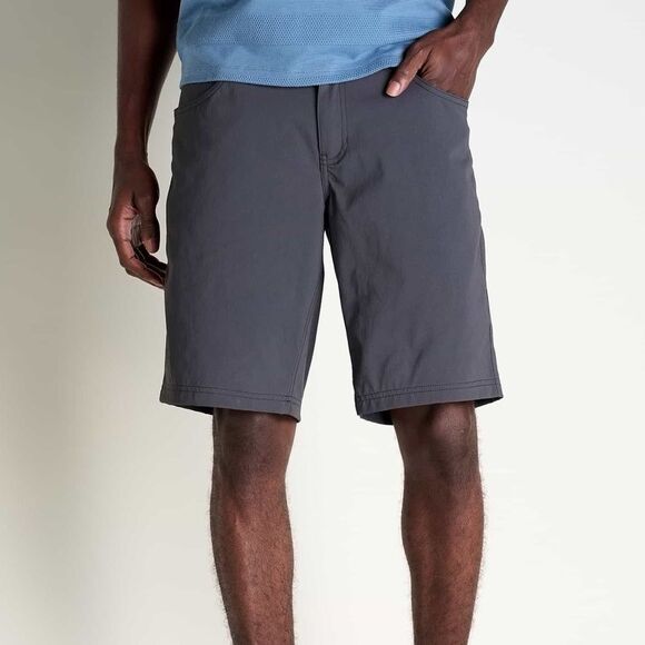 Toad&Co Men’s size 36 Rover II Dark Gray Canvas Shorts - Picture 1 of 13